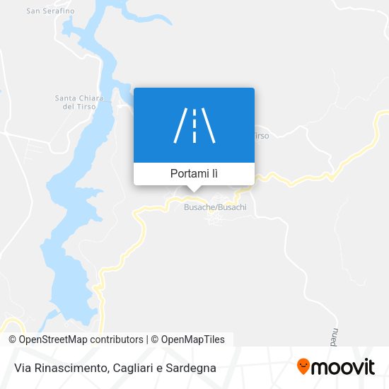 Mappa Via Rinascimento