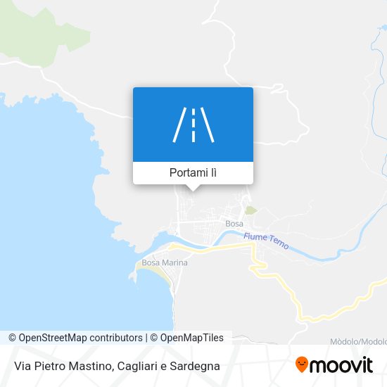 Mappa Via Pietro Mastino