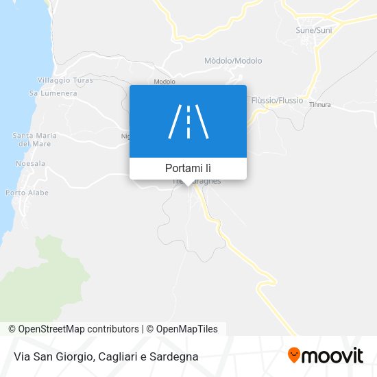 Mappa Via San Giorgio