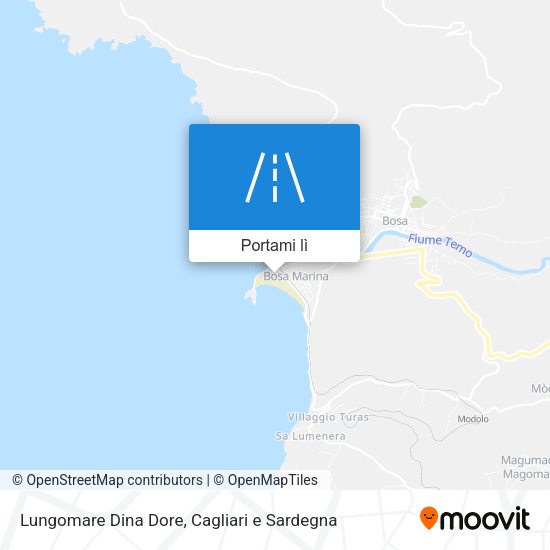 Mappa Lungomare Dina Dore