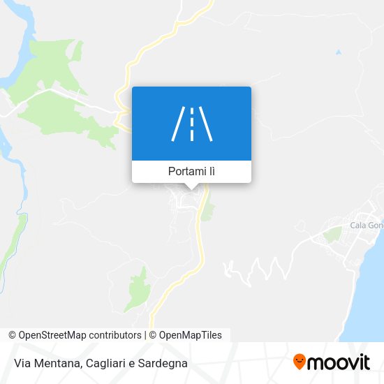 Mappa Via Mentana