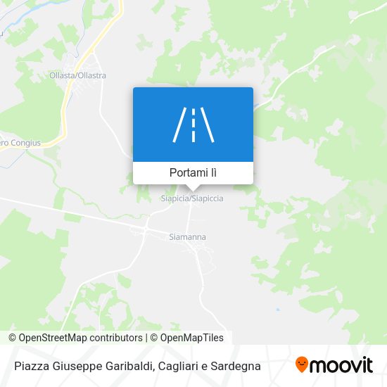 Mappa Piazza Giuseppe Garibaldi