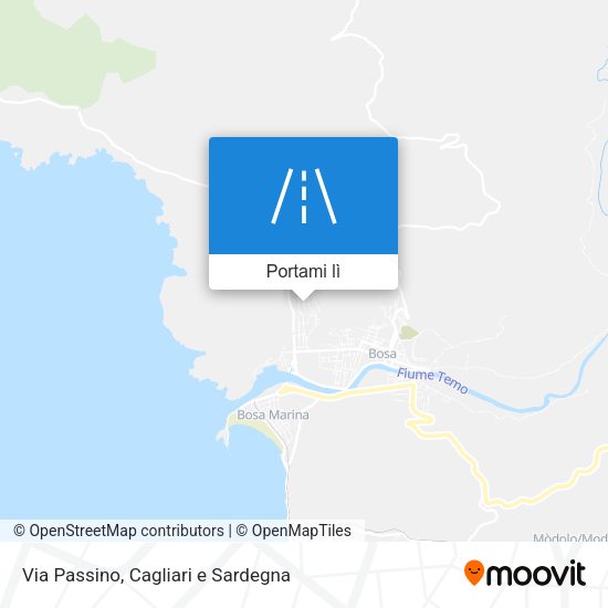 Mappa Via Passino