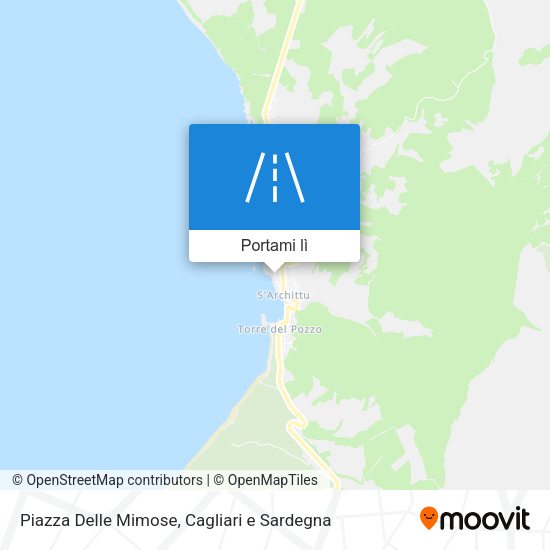 Mappa Piazza Delle Mimose