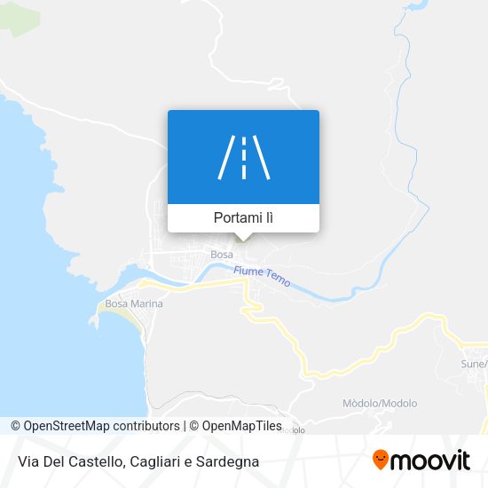 Mappa Via Del Castello