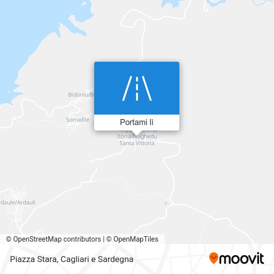 Mappa Piazza Stara