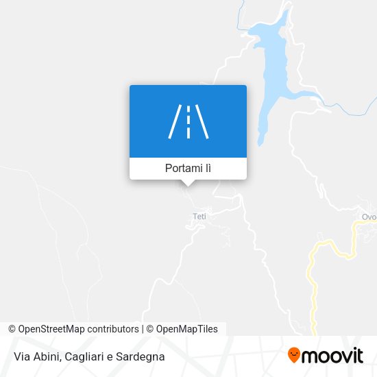 Mappa Via Abini