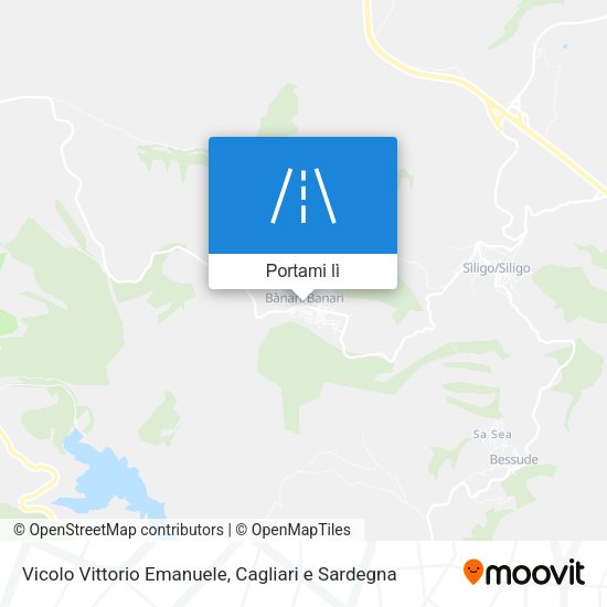 Mappa Vicolo Vittorio Emanuele
