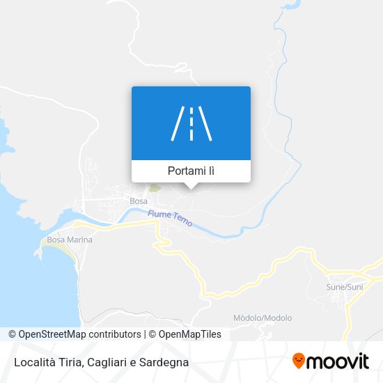 Mappa Località Tiria
