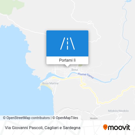Mappa Via Giovanni Pascoli