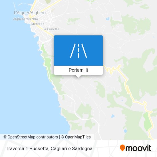 Mappa Traversa 1 Pussetta