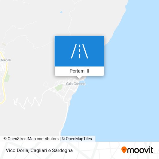 Mappa Vico Doria