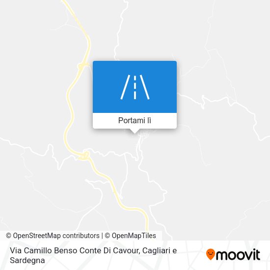 Mappa Via Camillo Benso Conte Di Cavour