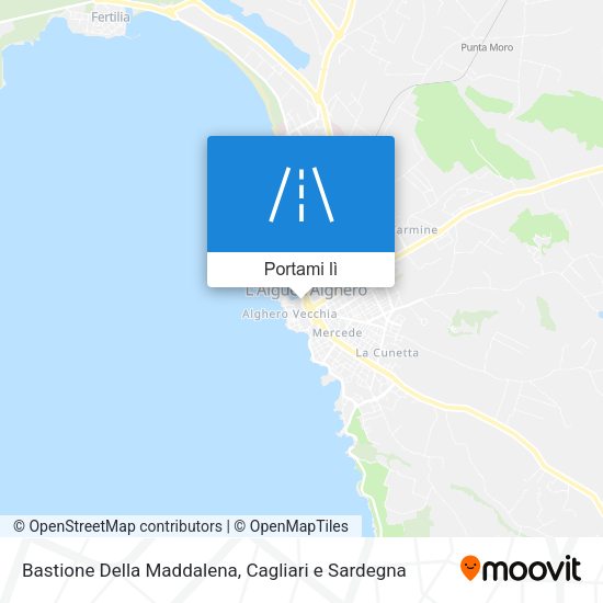 Mappa Bastione Della Maddalena