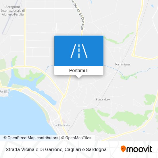 Mappa Strada Vicinale Di Garrone