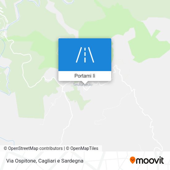 Mappa Via Ospitone