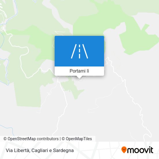 Mappa Via Libertà