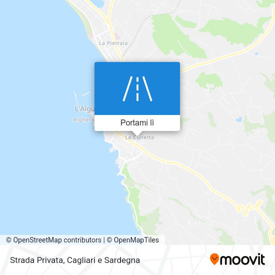 Mappa Strada Privata