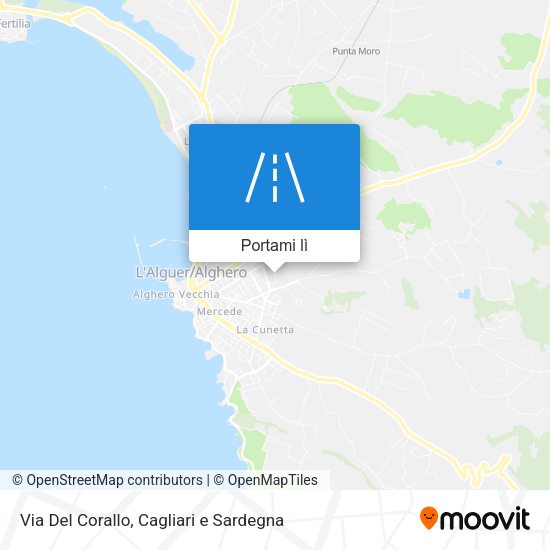Mappa Via Del Corallo