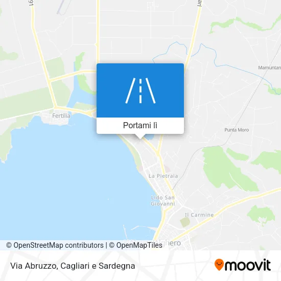 Mappa Via Abruzzo