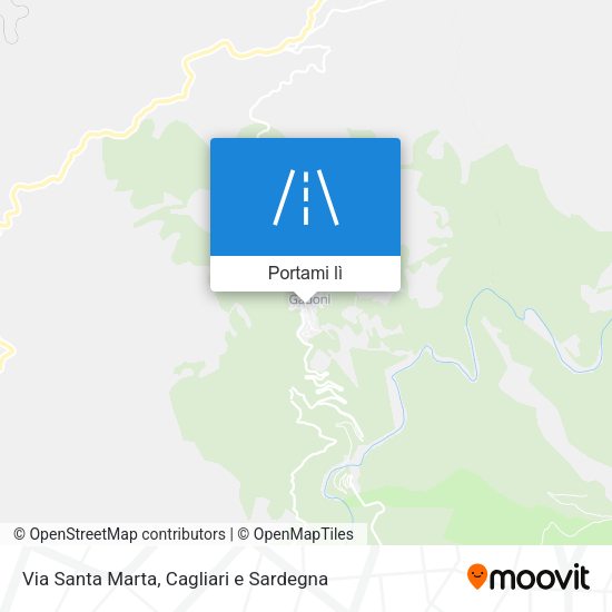Mappa Via Santa Marta