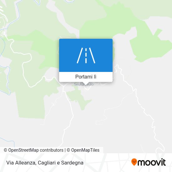 Mappa Via Alleanza