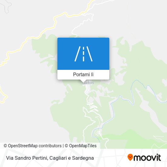 Mappa Via Sandro Pertini