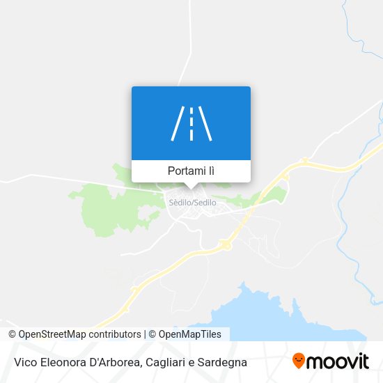 Mappa Vico Eleonora D'Arborea