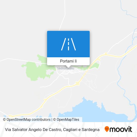 Mappa Via Salvator Angelo De Castro