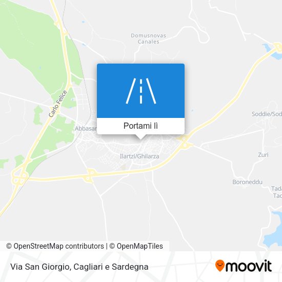 Mappa Via San Giorgio