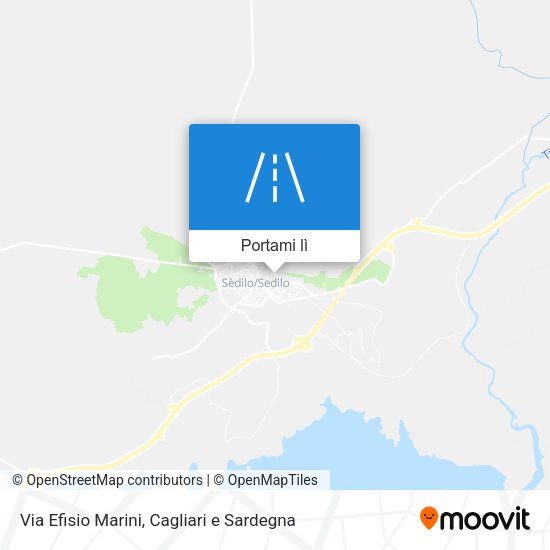 Mappa Via Efisio Marini