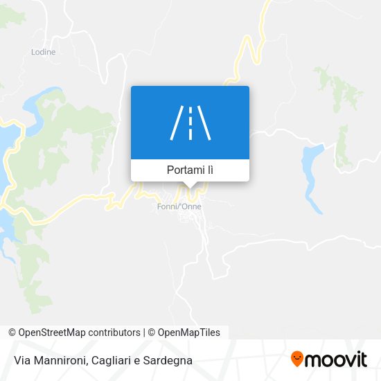 Mappa Via Mannironi