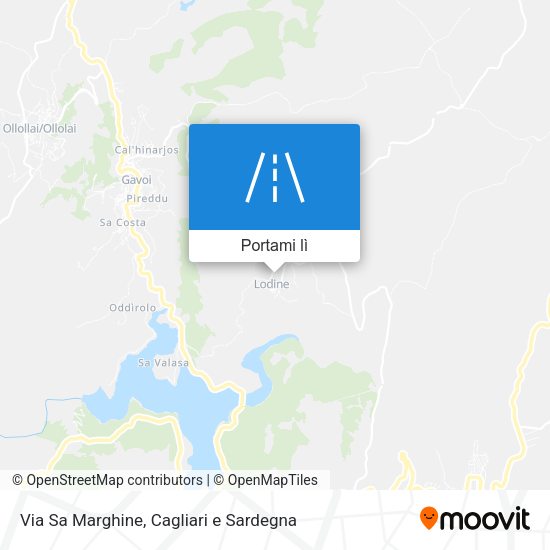Mappa Via Sa Marghine
