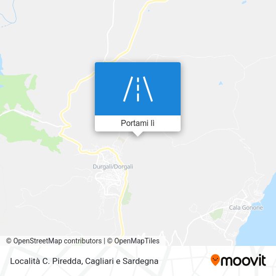 Mappa Località C. Piredda