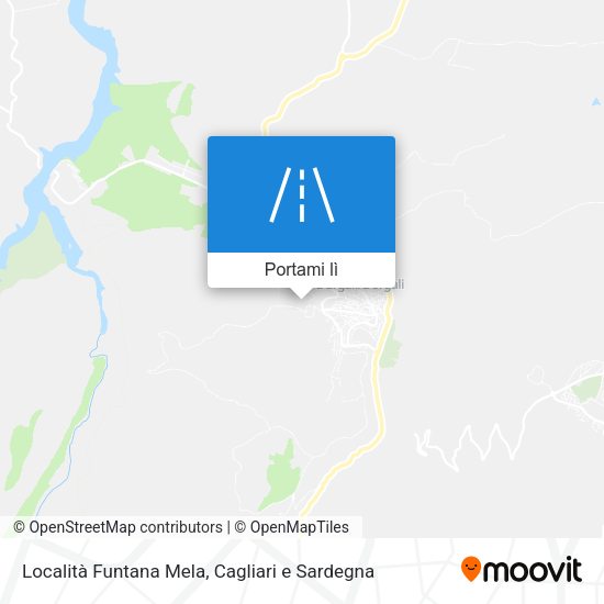 Mappa Località Funtana Mela