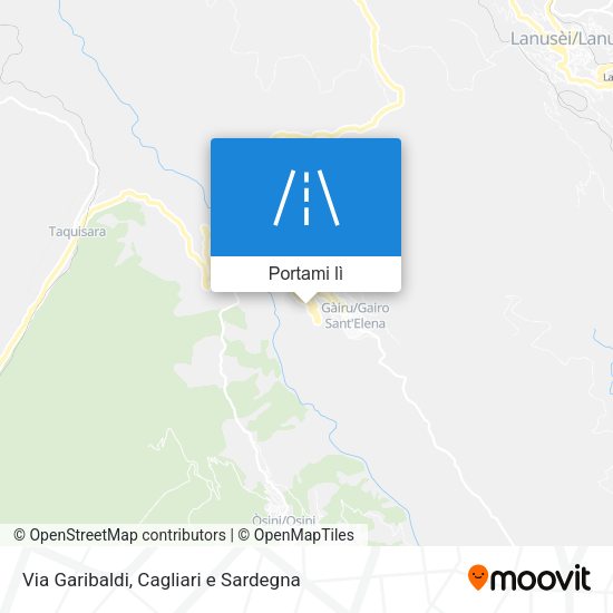 Mappa Via Garibaldi