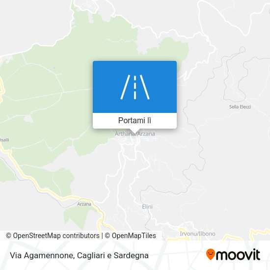 Mappa Via Agamennone