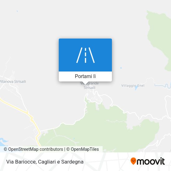 Mappa Via Bariocce