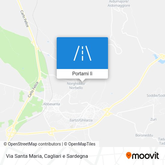 Mappa Via Santa Maria