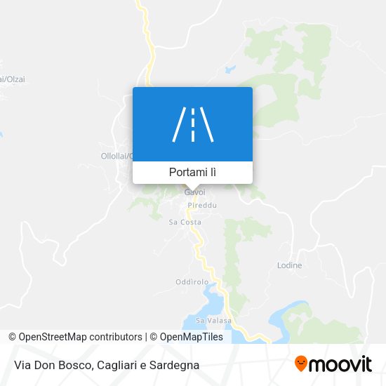 Mappa Via Don Bosco