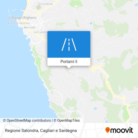 Mappa Regione Salondra
