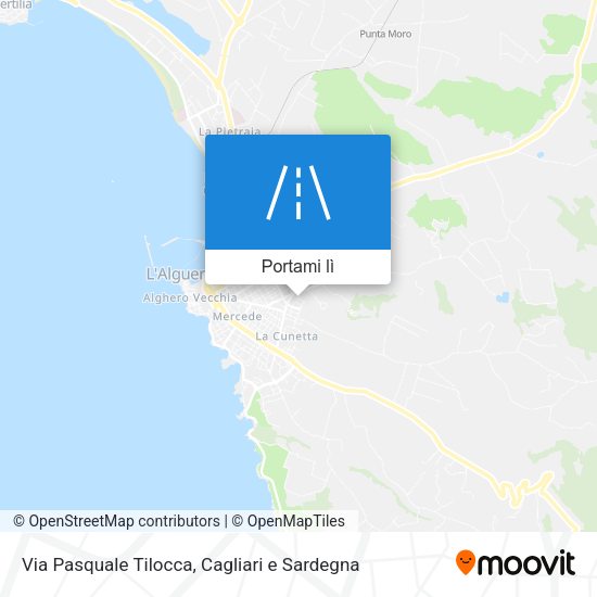 Mappa Via Pasquale Tilocca