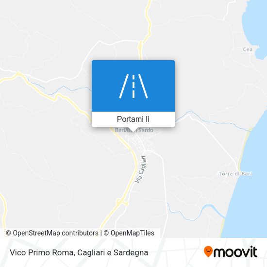 Mappa Vico Primo Roma