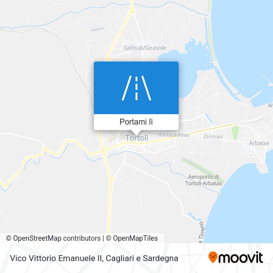 Mappa Vico Vittorio Emanuele II