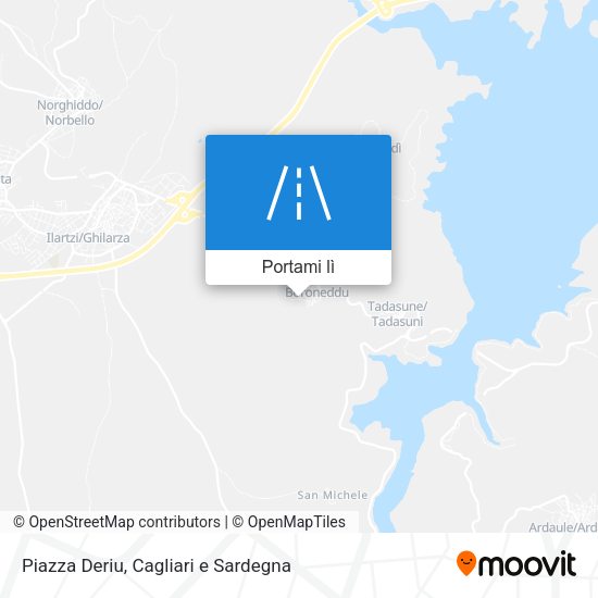 Mappa Piazza Deriu