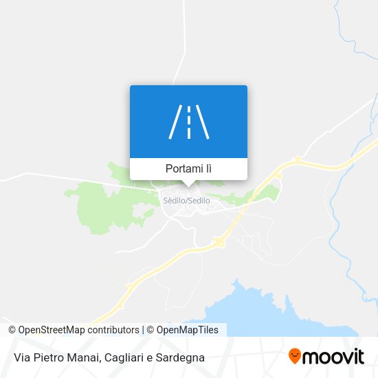 Mappa Via Pietro Manai
