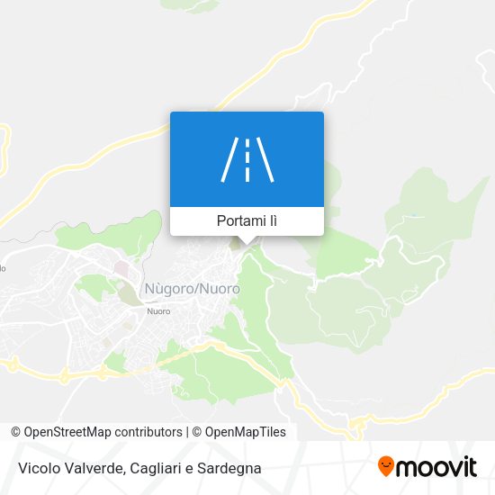 Mappa Vicolo Valverde