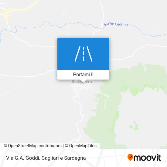 Mappa Via G.A. Goddi