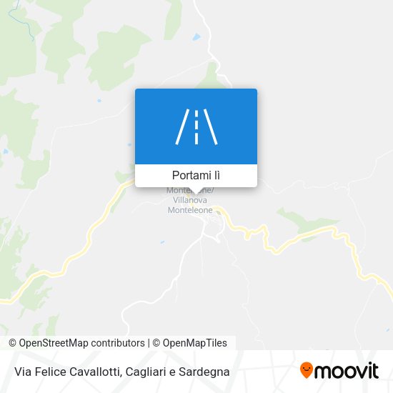 Mappa Via Felice Cavallotti