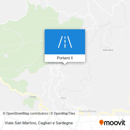 Mappa Viale San Martino